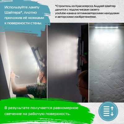 Малярная лампа Шайтера 30 см